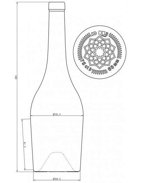 GARANCE SHAPE 75cl