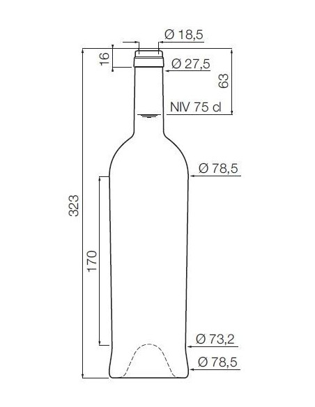BORDELAISE TERROIR 75CL