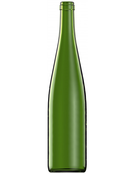 FLUTE ALSACE VERTE 75CL 63mm - 5 rangs