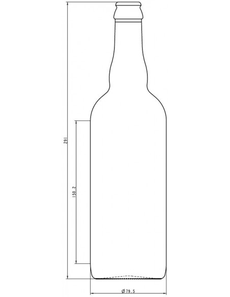 75 CL BIERE BELGE